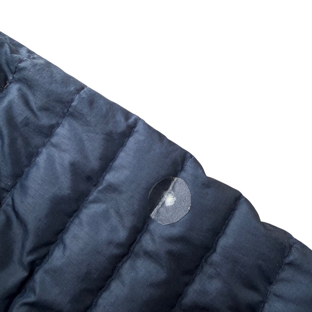 PATAGONIA Down Sweater Jacket Navy Blue Orange Full Zip Men's Size Large - Picture 12 of 12